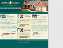 Tablet Screenshot of bonneterrebuilders.com